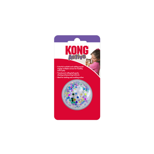Kong Cat Active Confetti Ball Cat Toy