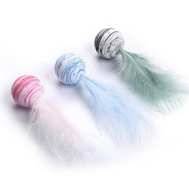Cat Feather Balls