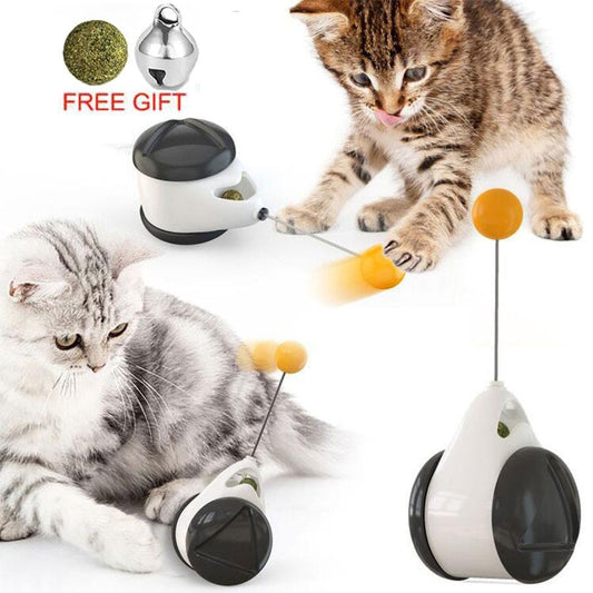 Smart Cat Catnip Toy with Wheels