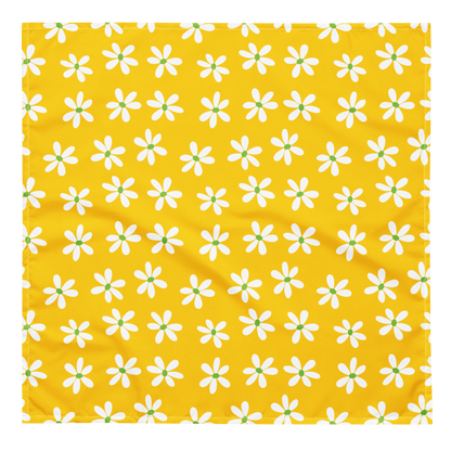 Dog Bandana - Yellow Daisy