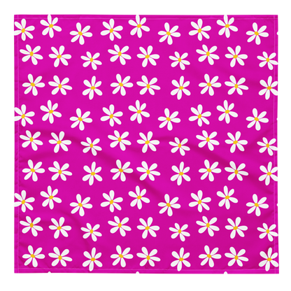 Dog Bandana - Violet Daisy