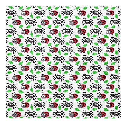 Dog Bandana - Spiders and Ladybugs