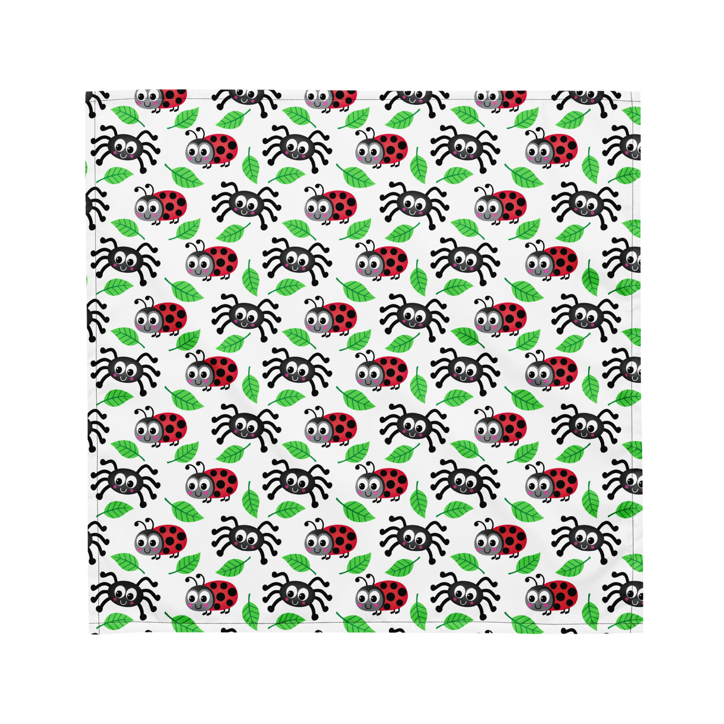 Dog Bandana - Spiders and Ladybugs