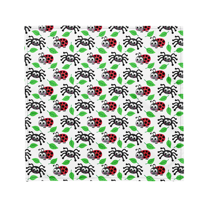 Dog Bandana - Spiders and Ladybugs